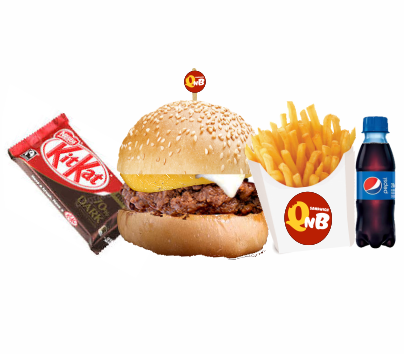 KURT + BATATA+ REFRI + kIT KAT